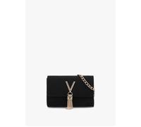 Divina Winter Black Shoulder Bag - Black Fabric / One Size