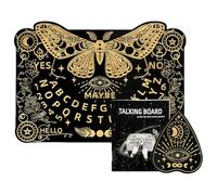 Divination Board Boards, Wooden Spirit Board,Butterfly Wooden Spirit Detection Boards For Party Family Gatherings Games