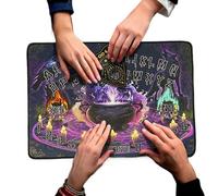 Divination Board | Rubber Portable Metaphysical Supplies - Dowsing Metaphysical Ceremony Mat | for Family Beginners Friends Party Gathering Ceremony Holiday Birthday