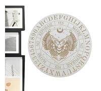 Divination Board - Seven Star Wooden Board 25 cm Metaphysical Message Altar Decoration | Round Spiritual Practice Meditation Tool