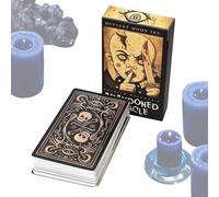 Divination Card Deck, 52 Pieces Oracle Game for Healing Rituals, Spiritual Seekers with Daily Guidance Insight, Intuitive Card Practice for Teens Adults Kids Meditation Mindfulness Home