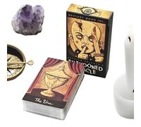 Divination Oracle Card Deck, 52 Pieces for Introspective Practice, Spiritual Guidance with Beautiful Artwork, Divination Game Cards for Meditation, Teens, Adults, Family, Daily Insight