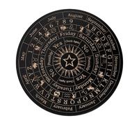 Divination Pendulu m Board, 15cm Wooden Tree O f Life Pendulu m Dowsing Board With Letters, witchcrafts Supplies For Beginner Professional