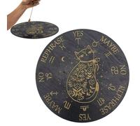 Divination Pendulum Board, Pendulum Board for Divination | Seven Star Wooden Dowsing Divination Board - Metaphysical Round Altar Decoration for Home and Letter Room