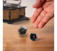 Divination Runes Set, Wooden Elder Divination Dice | Small Rune Dice for Home Decor, Meditation, Game, Travel, Entertainment