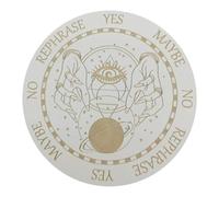 Divination , Seven Star - Divination Card with Seven Star for Dowsing,Metaphysical Notice for Altar Home Decor