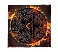 Divination Tablecloth Card Mat Astrology Altar Cloth Pad Tarot Table Cover Cloth Board Game Pad Tarot Reading Game Table Mat