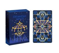 Divination Tarot Deck, 78 Pieces Collectible Card Set, Spiritual Guidance Cards with Meaning, Meditation Practice Support Style, Family Vacation Club Form, Supplies for Kids Teens Adults Birthday