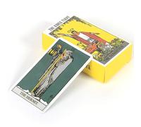 Divination Tool Tarot Cards, The Rider Tarot, Learn Tarot Deck Easy and Fast Reading, with Reverse Meanings, Spiritual Guidance, Yes or No, Horoscopes, Planets and Chakras