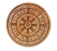 Divination Tools - Spirit Board, Energy Board | Moon Phase Star pendulu Boards for Divination Practice, witchcraf Altar Supplies, Wooden Dowsing Tool Home Decor, Wiccan Ritual Space, Meditation