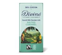 Divine 38% Milk Chocolate with Salted Caramel - 90g