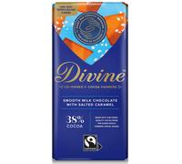 Divine 38% Milk Chocolate with Salted Caramel - 90g