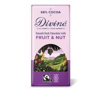 Divine 68% Dark Chocolate with Fruit & Nut - 90g
