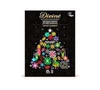 Divine 70% Dark Chocolate Vegan Advent Calendar - 85g | Deliciously Smooth, Ethically Sourced Vegan Dark Chocolate | Fairtrade, Palm Oil Free, Ideal Christmas Countdown Gift for Kids & Adults