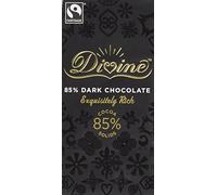 Divine 85 Percent Dark Chocolate Bar 100 g (Pack of 3)