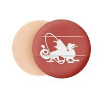 Divine Beasts Ferocious Capable Fly Dragons Abroad Air Cushion Makeup Foundation Sponge Powder Puff
