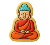 Divine Buddha Cookie Cutter - 4x3" Fun Spiritual Baking Tool