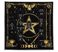 Divine Card Table Cloth Tapestry Reading Card Tarot Tablecloth Astrology Witch Costume Cloth Wall Decor Altar Koshi Tarot Card Cloth