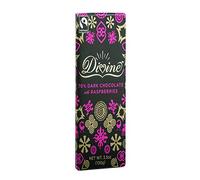 Divine Chocolate Dark Chocolate with Raspberries -- 3.5 oz