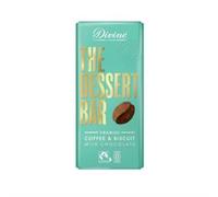 Divine Chocolate Divine 38% Milk Choc Tiramisu with Coffee and Biscuit Bar 180g