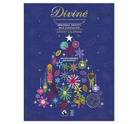 Divine Chocolate FAIR Trade Milk Chocolate Advent Calendar 85g (Pack of 1)