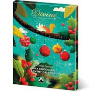 Divine Chocolate FAIR Trade Milk Chocolate Advent Calendar 85g (Pack of 1)