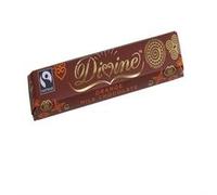 Divine Chocolate Orange Milk Chocolate 40g x 4