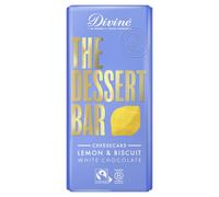 Divine Chocolate - White Choc Lemon Cheesecake - 10 x180g