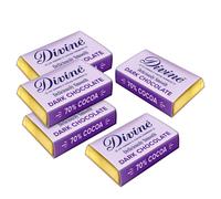 Divine Dark Chocolate Minis - Pack of 100 Mini Bars