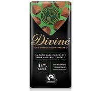 Divine Dark Chocolate with Hazelnut - 90g