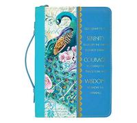 Divine Details: Bible Cover - Peacock Serenity Prayer