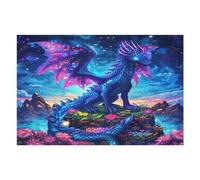 Divine Dragon 1000 Piece Pack Classic Jigsaw Puzzle Magical Animals Couple Puzzle Partners Ultra Difficult Wall Decor Easter New Year Creativity & Gift Giving 1000 PCS