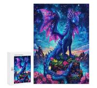 Divine Dragon 300Pc Jigsaw Puzzles Suitable Adults Kids Magical Animals Jigsaws Creative Gift Loved Ones Family Activity Challenging Design Stress Relief 300 PCS