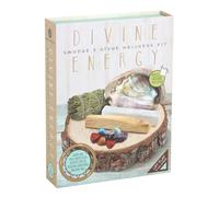 Divine Energy Smudge & Stone Wellness Kit: Holistic Spiritual Well-Being Set - Complete Toolkit for Balance and Tranquility