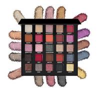 Divine Eyeshadow Palette - 37.5g | 25 Ultra Pigmented Colors | Easy to Blend, Lightweight & Long Wearing with Matte & Shimmery Shades (Multicolor - 02)
