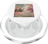 Divine Feline Touch Renaissance Cat Parody Artwork PopSockets PopGrip for MagSafe