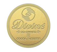 Divine Giant Milk Chocolate Coin, 58g