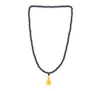 Divine Hindu Original Karungali Malai - 8mm Certified Karungali Mala 108 Beads Premium Karungali Malai - Genuine Black Ebony Wood Necklace for Spiritual Growth & Meditation for Men and Women