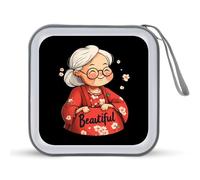 Divine is Filthys Beautiful Drag CD Case Holder Portable 40 Capacity DVD Wallet Storage Organizer for Car Travel