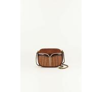 Divine Leather Shoulder Bag Brown