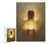 Divine Light Painting Puzzle 1000 Teile Schwer Puzzle Spielzeug Lernspiel Impossible Herausforderungsspielzeug Für Erwachsene Kinder 500 PCS
