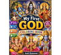 Divine Lords & Goddesses Coloring Book for Teens: A Beautiful Indian Mythology Coloring Book Featuring Shiva, Krishna, Ganesha, Durga, Lakshmi, Vishnu, Mandalas & Sacred Art for Ages 12-15