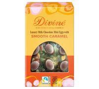 Divine Luxury Milk Chocolate Mini Eggs with Smooth Caramel - 190g