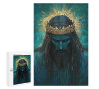 Divine Majesty Golden Crown Portrait Puzzle 1000 Teile Schwer Puzzle Spielzeug Lernspiel Impossible Herausforderungsspielzeug Für Erwachsene Kinder 1000 PCS