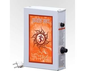 Divine Mantra Box 40 in 1 All in one Vaishnav Mantra Chanting Box for Puja and Meditation-Metal-Steel Grey