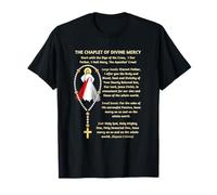 Divine Mercy Chaplet instructions and prayers, Mercy Image T-Shirt