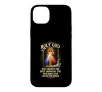 Divine Mercy Holy God Holy Mighty One Prayer Catholic Jesus Case for iPhone 14 Plus