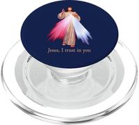 Divine Mercy Jesus I trust in You PopSockets PopGrip for MagSafe