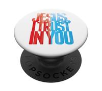 Divine Mercy Jesus I Trust in You St Faustina Catholic PopSockets Adhesive PopGrip