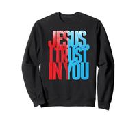 Divine Mercy Jesus I Trust in You St Faustina Catholic Sweatshirt